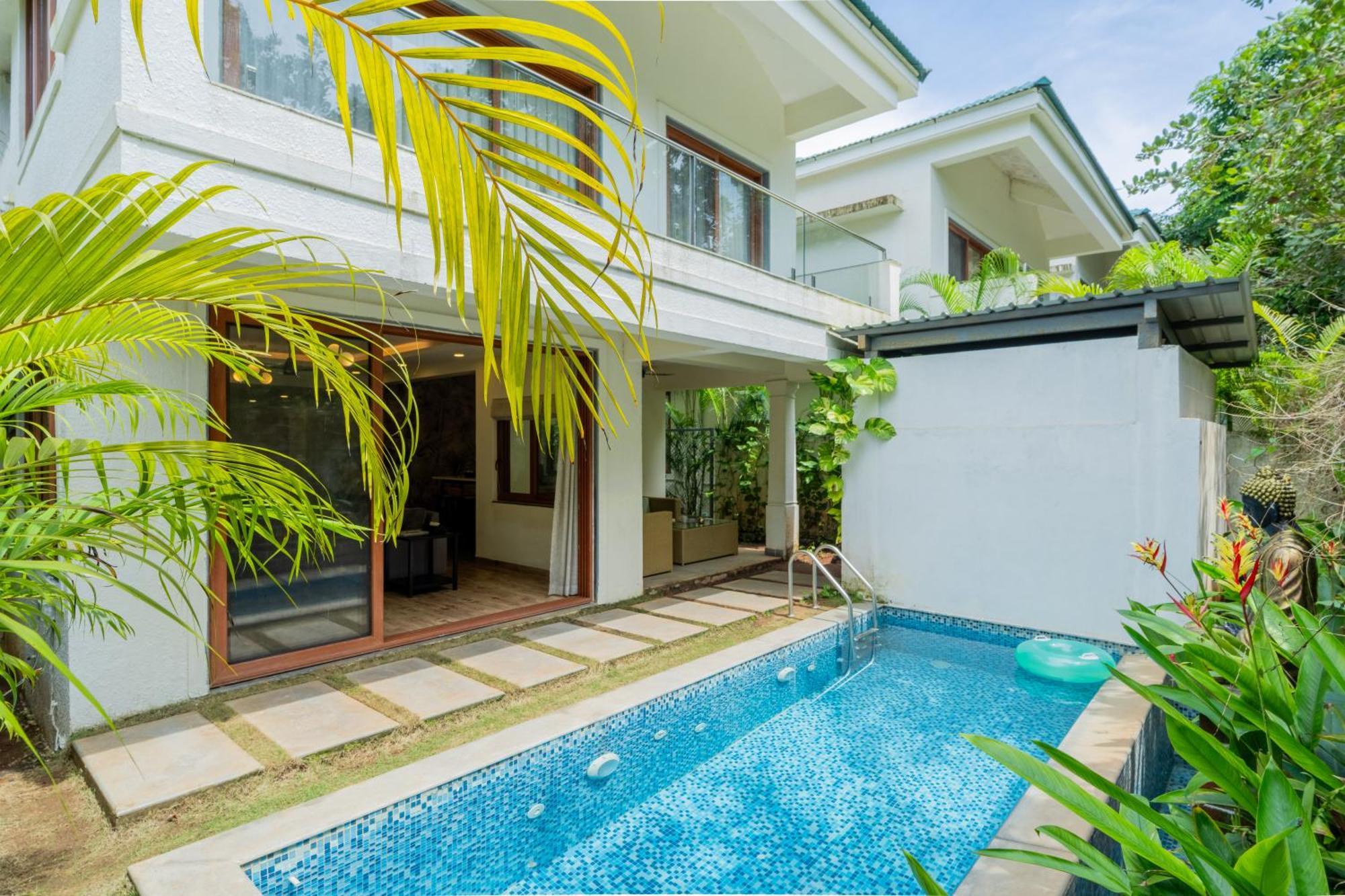 Elivaas 3 Bhk Pvt Pool & Bar - Villa Valerie Oxel Bagian luar foto