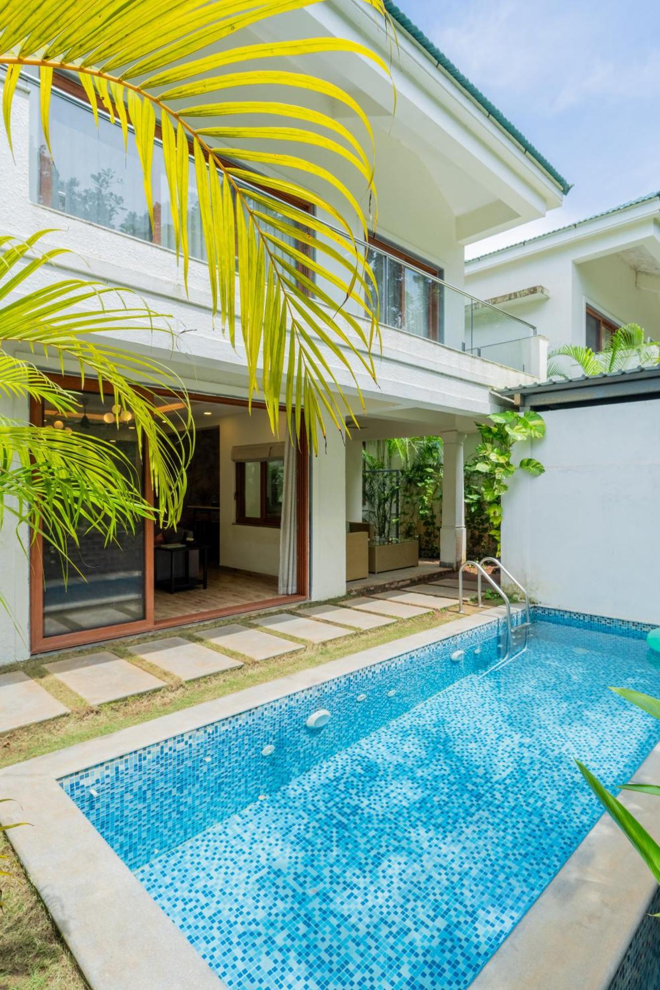 Elivaas 3 Bhk Pvt Pool & Bar - Villa Valerie Oxel Bagian luar foto